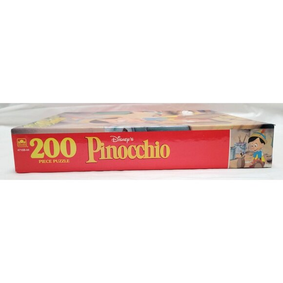 Golden Disney Pinocchio 200 Fully Interlocking Piece Jigsaw Puzzle 14"x18" - Picture 5 of 6